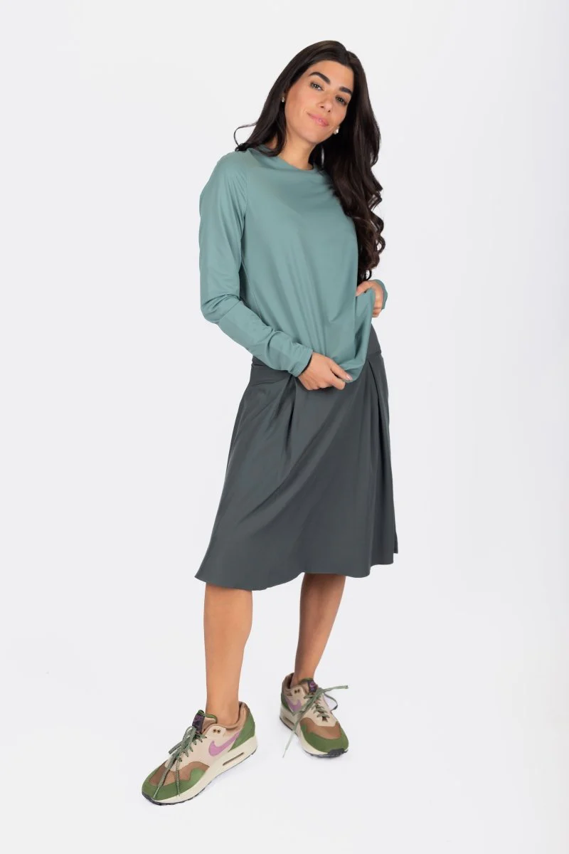 Achieve Skirt 23" (Dark Green) - Image 6