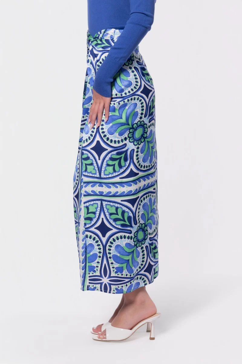 Adalyn Skirt (Blue Green) - Image 2
