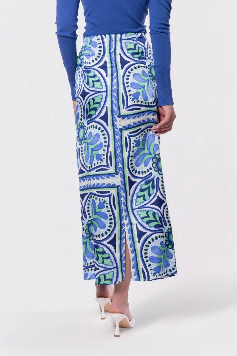 Adalyn Skirt (Blue Green) - Image 3