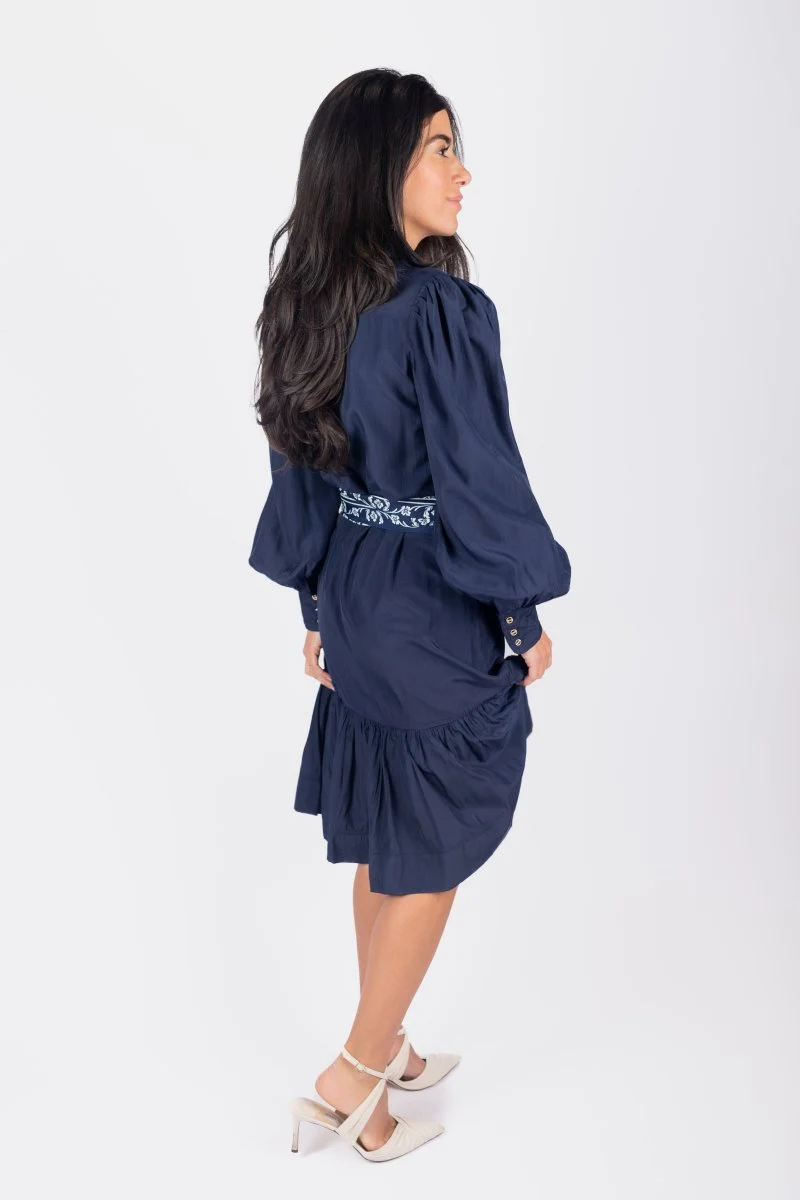 Alex Dress 41" (Navy) - Image 5