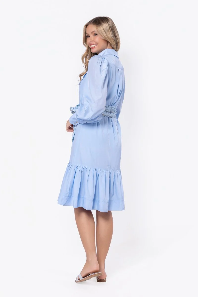Alex Dress 42" (Light Blue) - Image 4