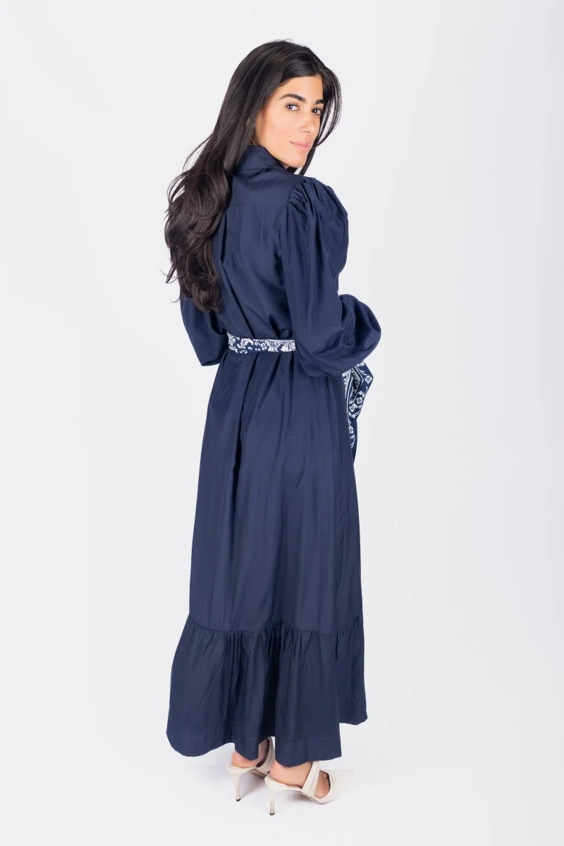 Alex Dress 53" (Navy) - Image 6