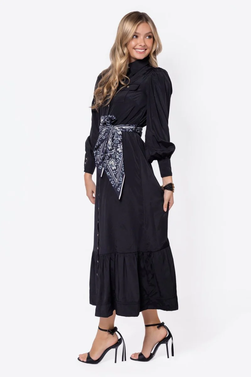 Alex Dress (Black) 53" - Image 3