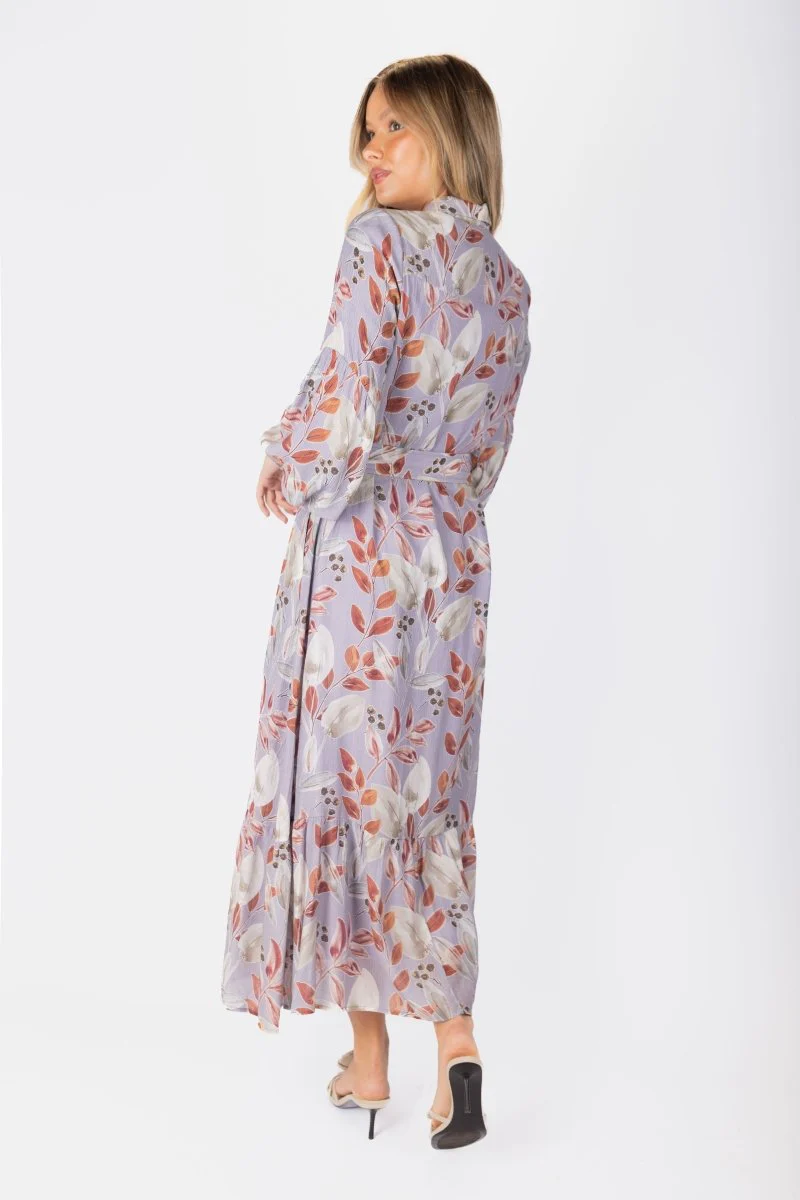 Alice Dress Long Sleeve 53" (Light Purple) - Image 4