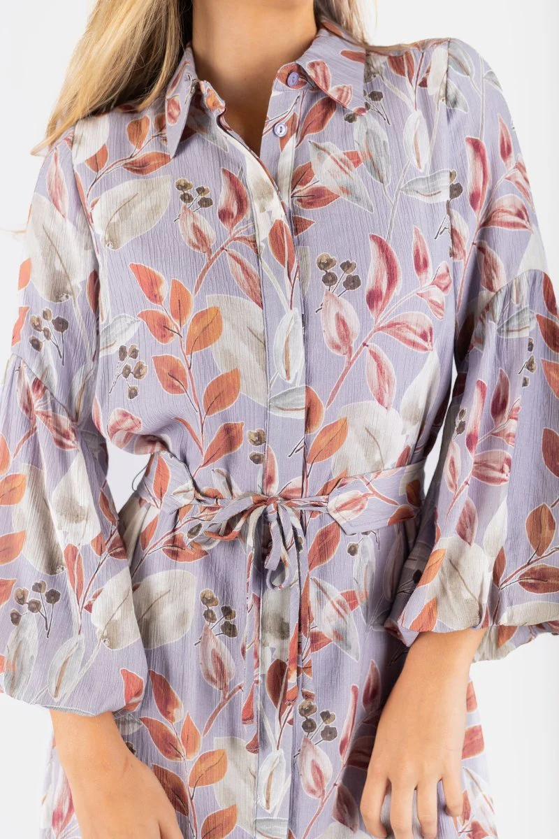 Alice Dress Long Sleeve 53" (Light Purple) - Image 5
