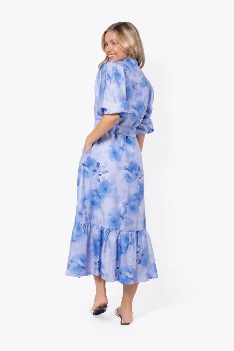 Alice Dress Short Sleeve (Blue Purple) - Image 5
