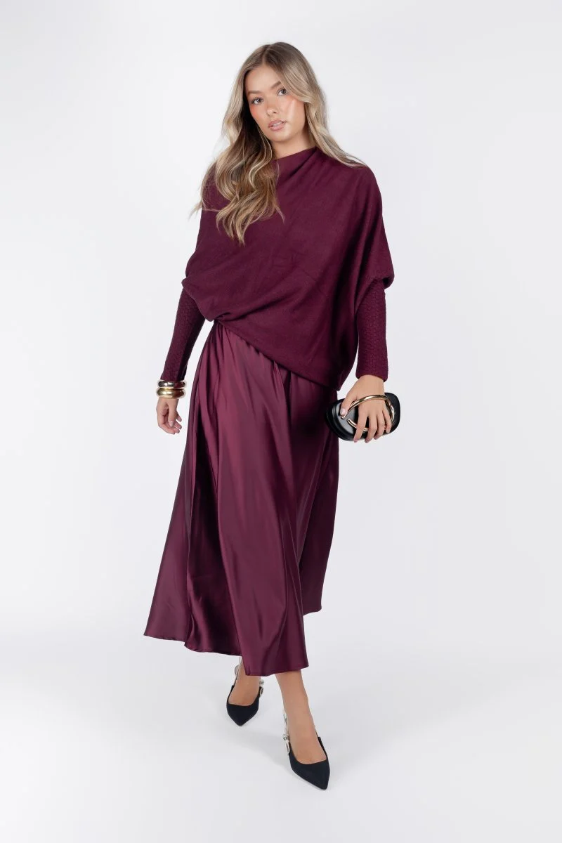 Alora Top ( Burgundy) - Image 2
