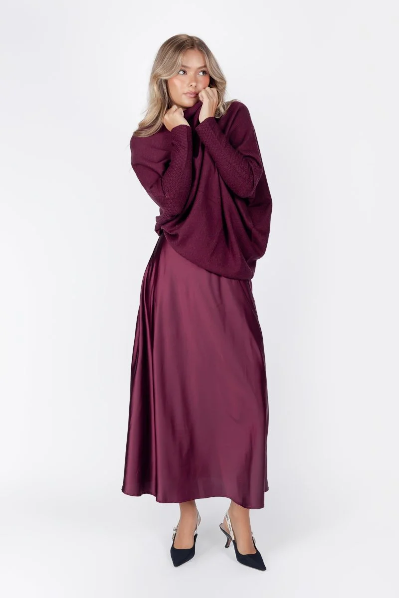 Alora Top ( Burgundy) - Image 7