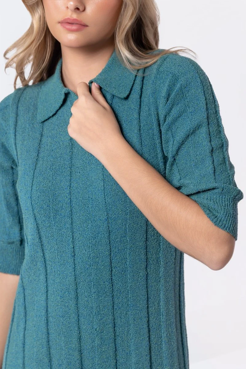 Amara Dress (Teal Green) - Image 6