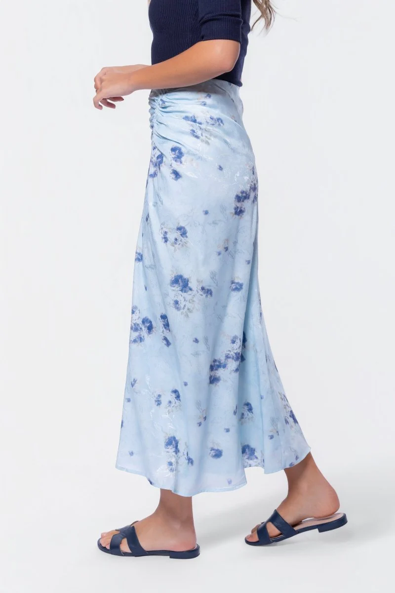 Amaris Skirt (Blue Ground) - Image 3