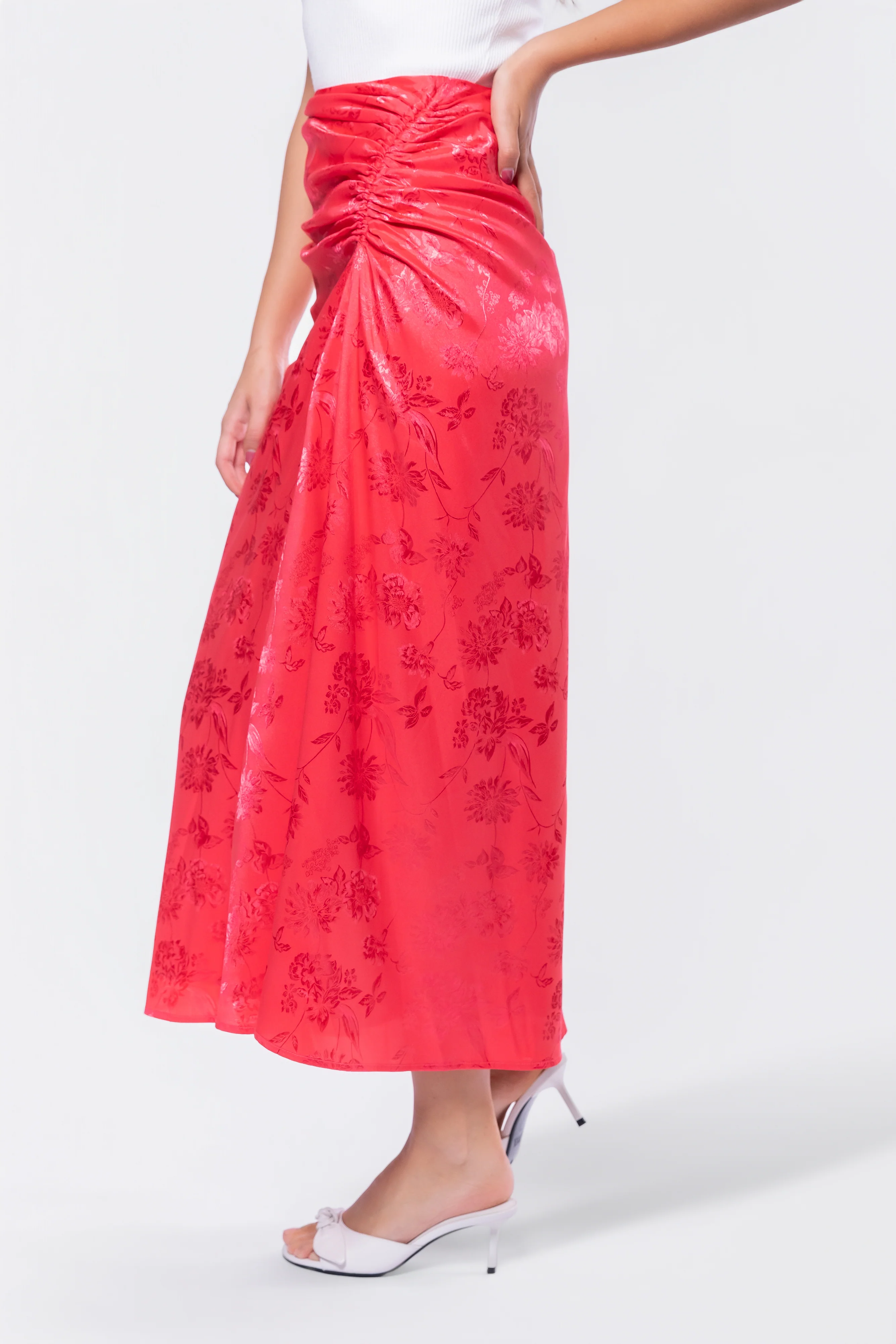 Amaris Skirt (Coral Pink) - Image 4