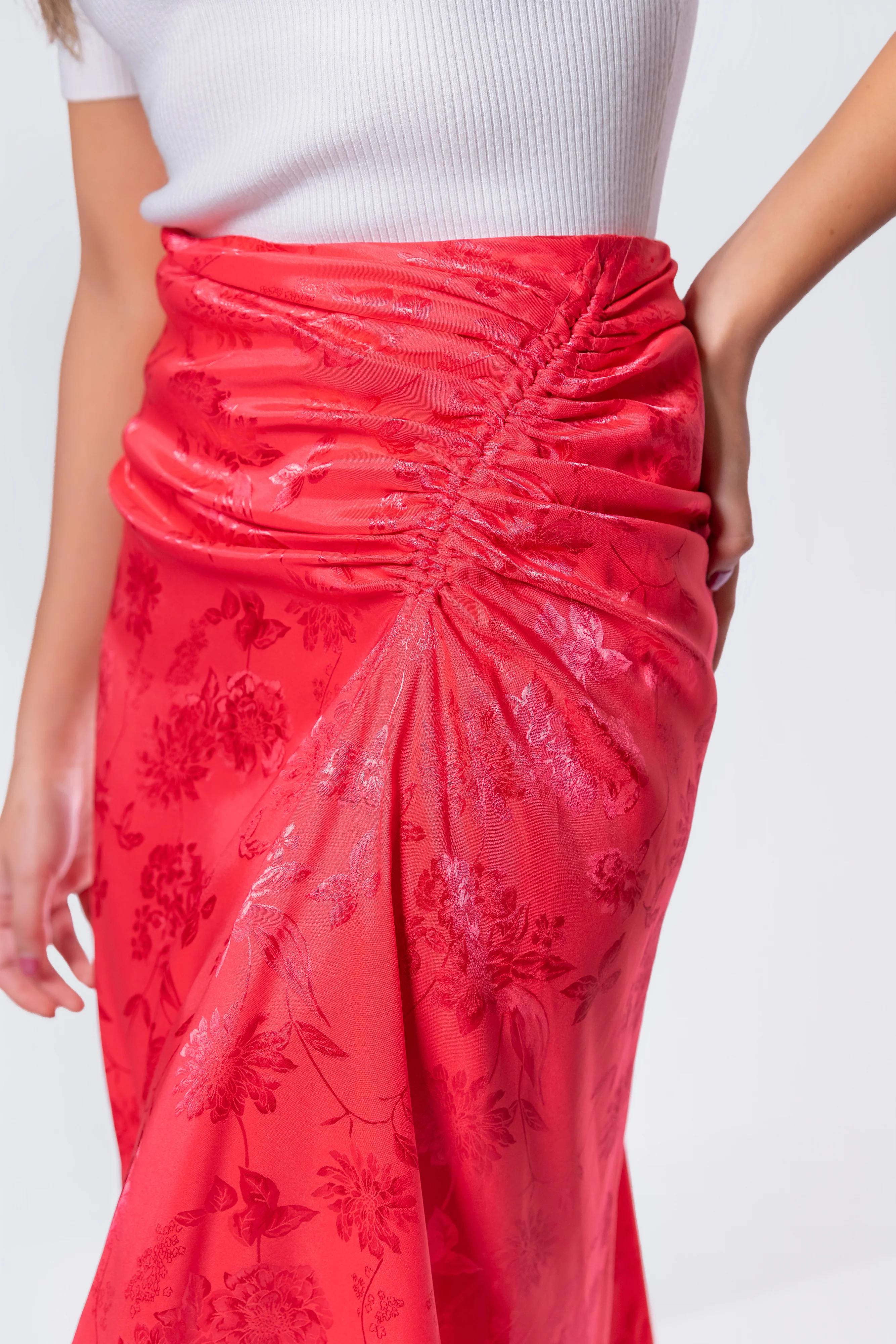 Amaris Skirt (Coral Pink) - Image 6