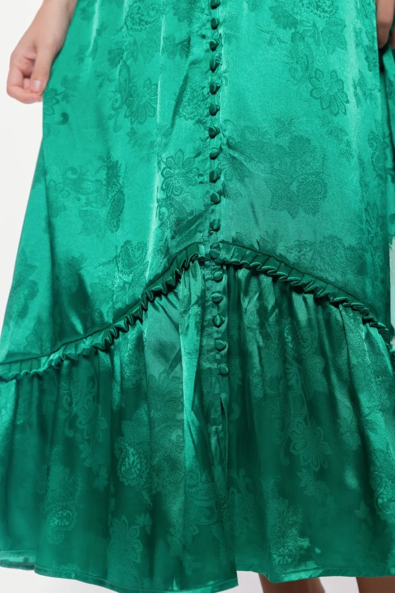 Amelia Dress (Green) - Image 5