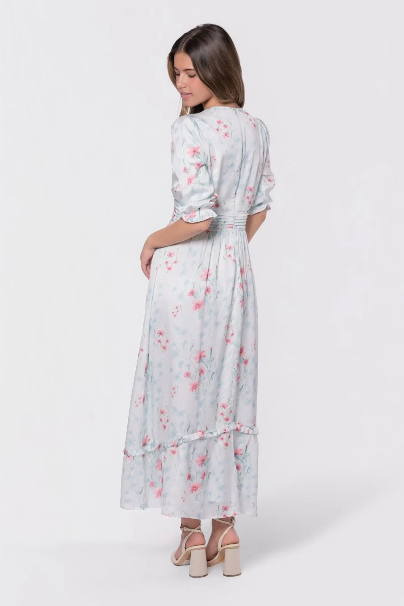 Amelia Dress (Ivory Ground) - Image 5