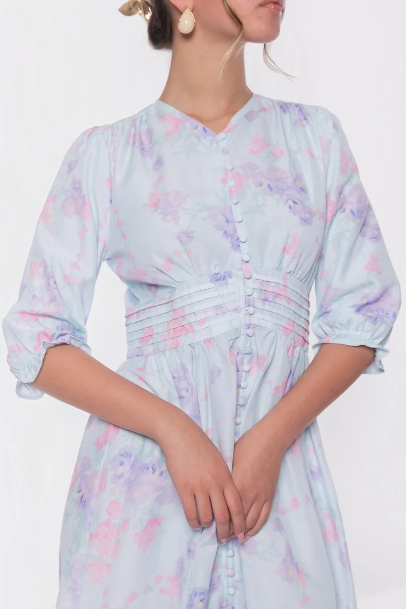 Amelia Dress (Light Blue) - Image 7