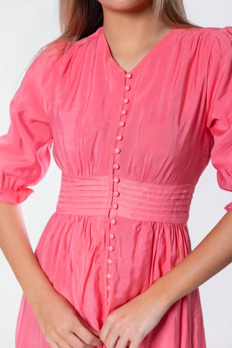 Amelia Dress (Pink) - Image 5
