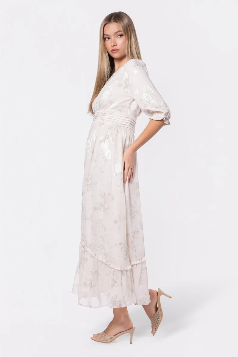 Amelia Dress (Sage Flower) - Image 3