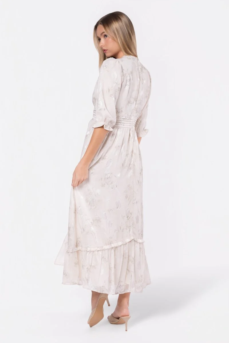 Amelia Dress (Sage Flower) - Image 5
