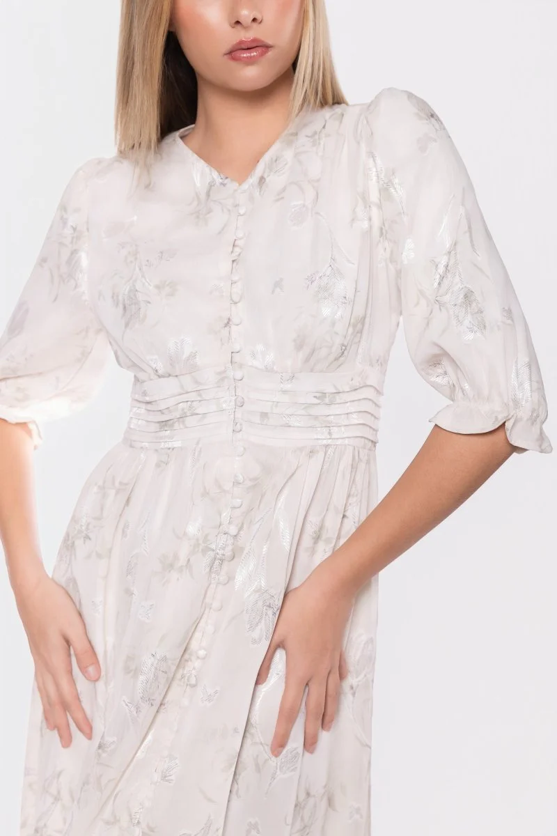 Amelia Dress (Sage Flower) - Image 6