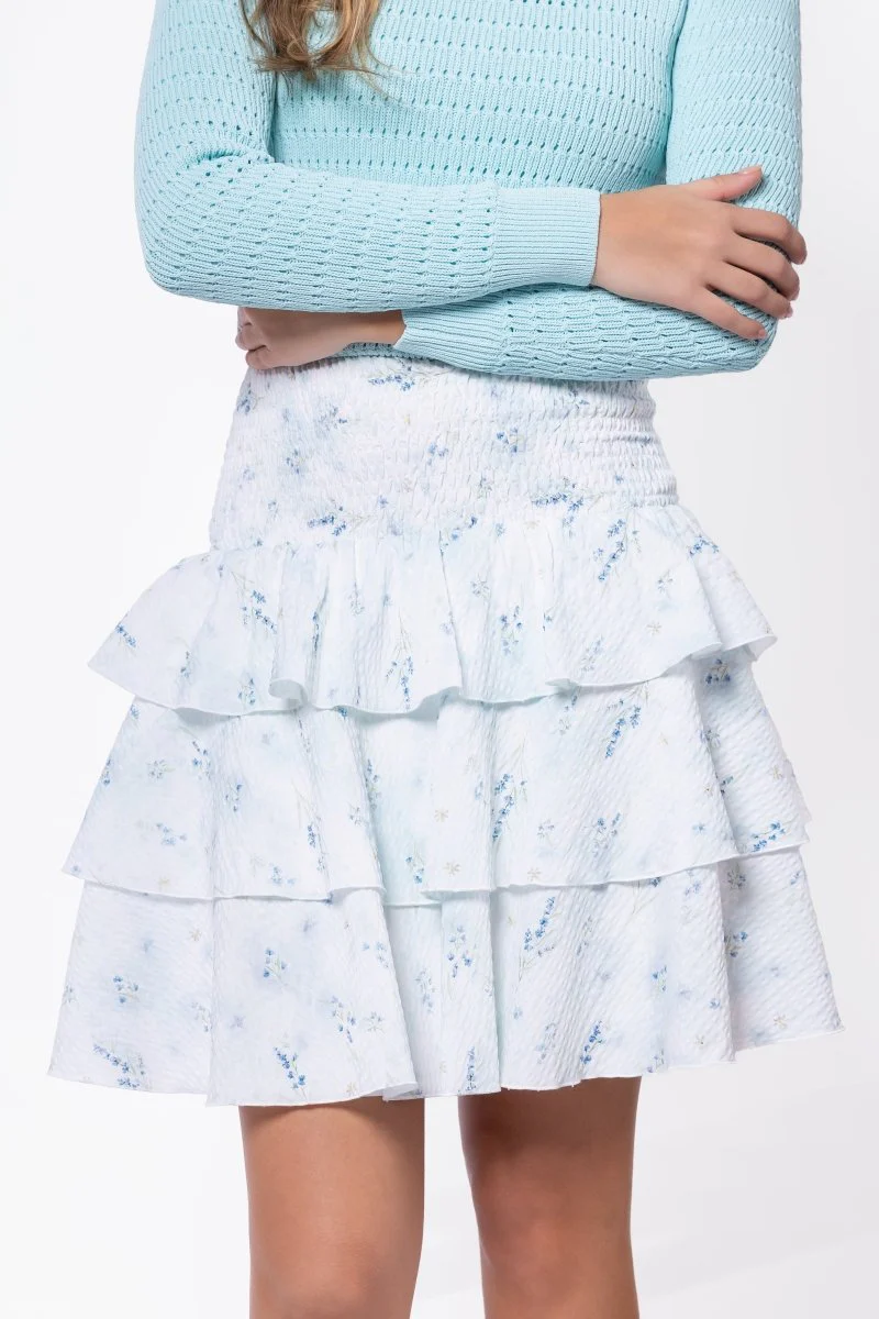 Ana Skirt (Blue Flower) - Image 3
