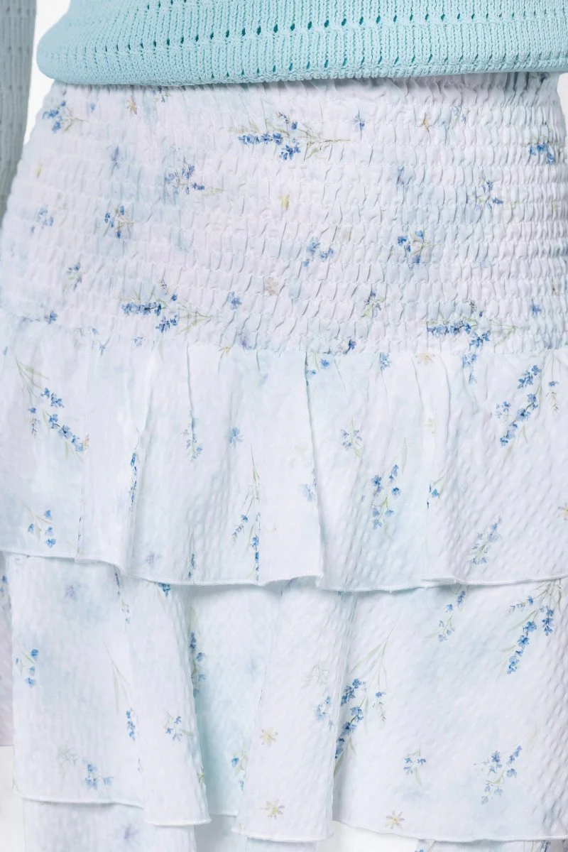 Ana Skirt (Blue Flower) - Image 6