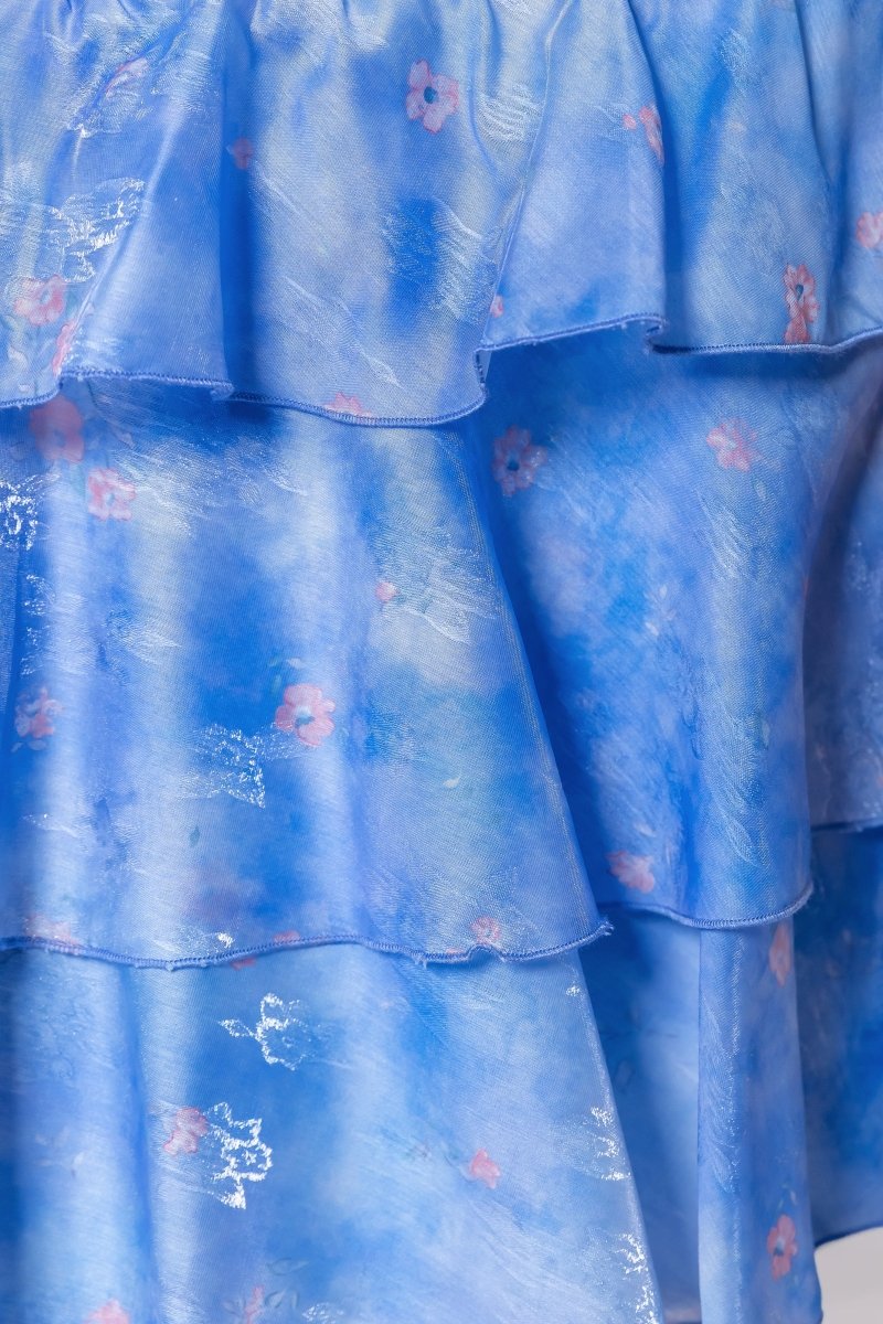 Ana Skirt (Blue Ground) - Image 5