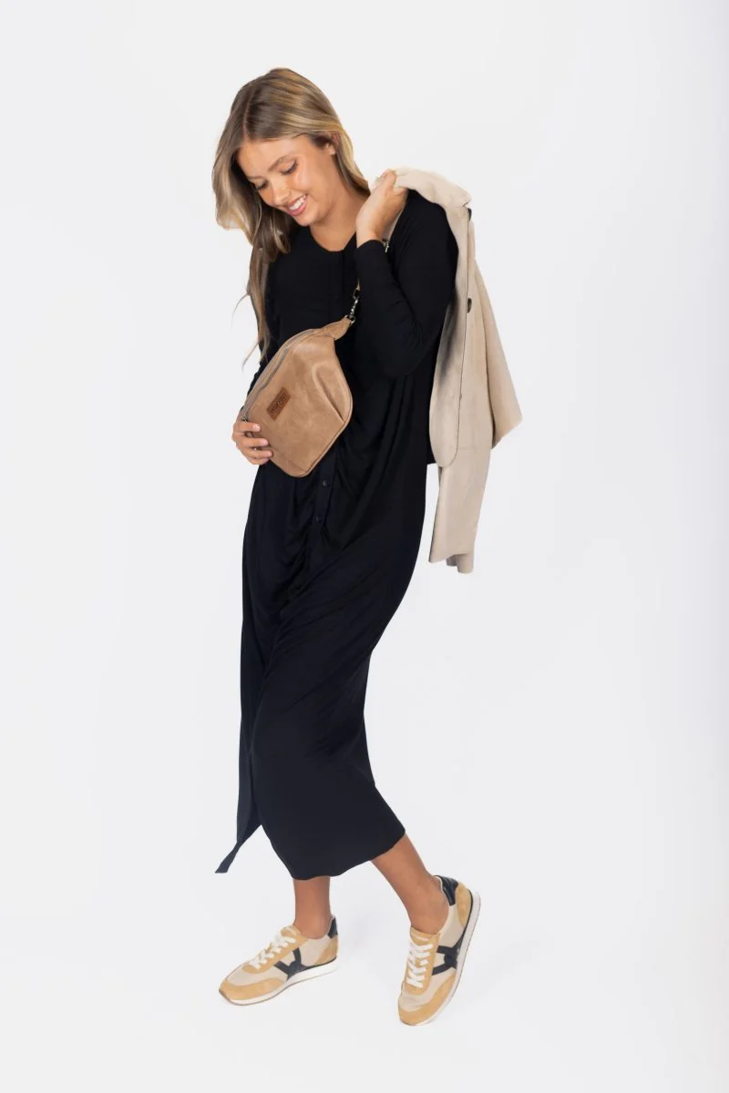 Angie Dress (Black) - Image 3