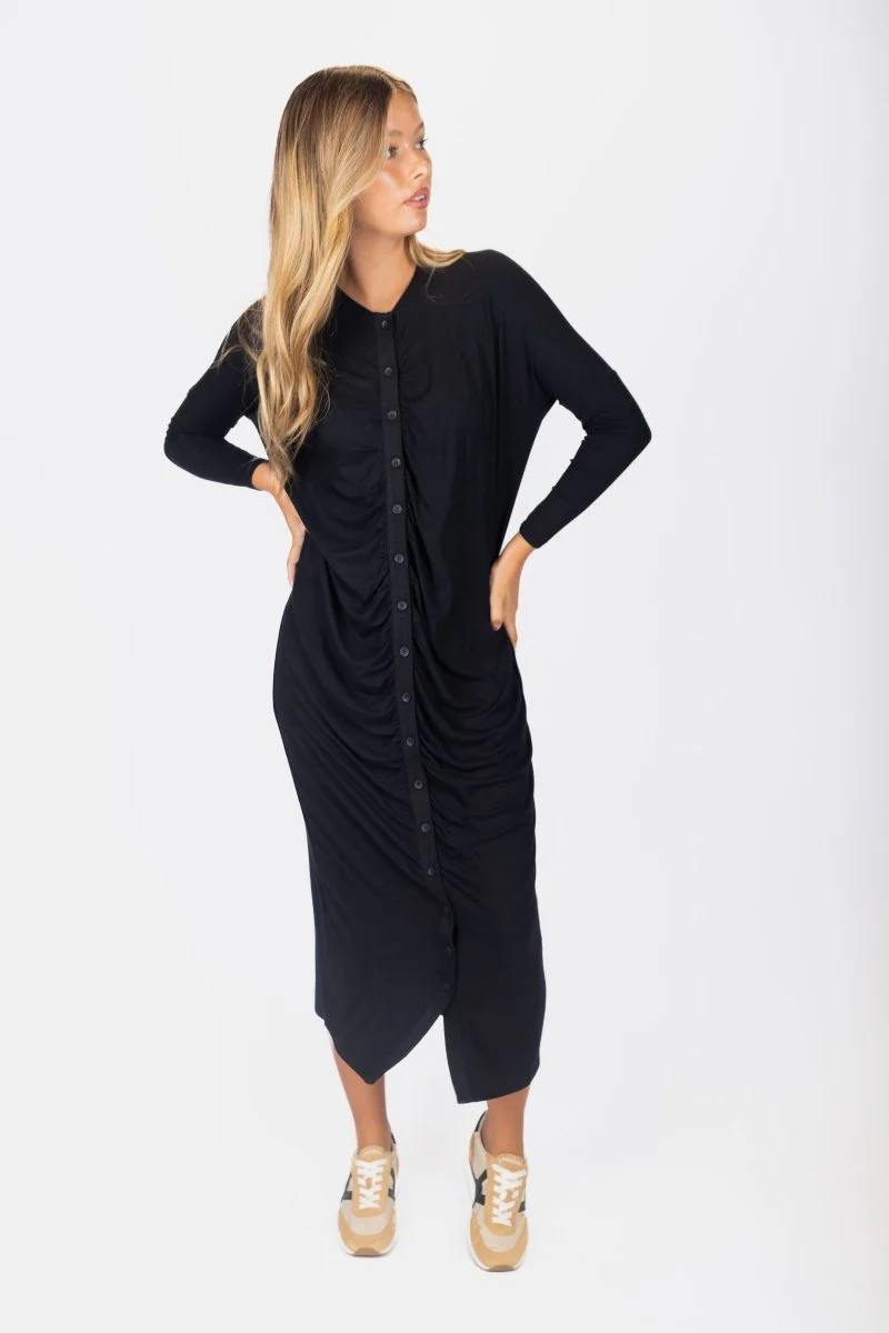 Angie Dress (Black) - Image 4