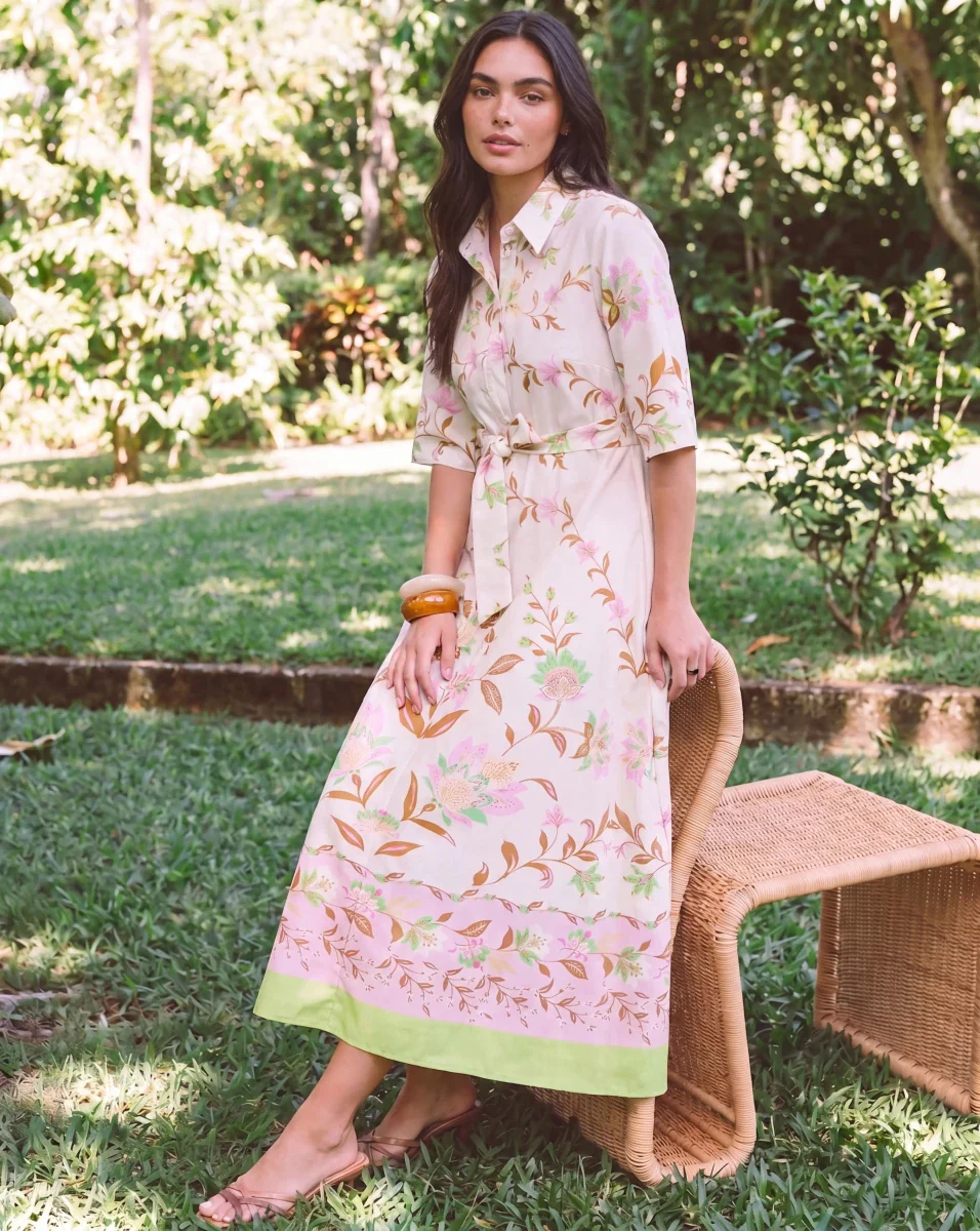 Anika Dress (Ivory Flower) - Image 3