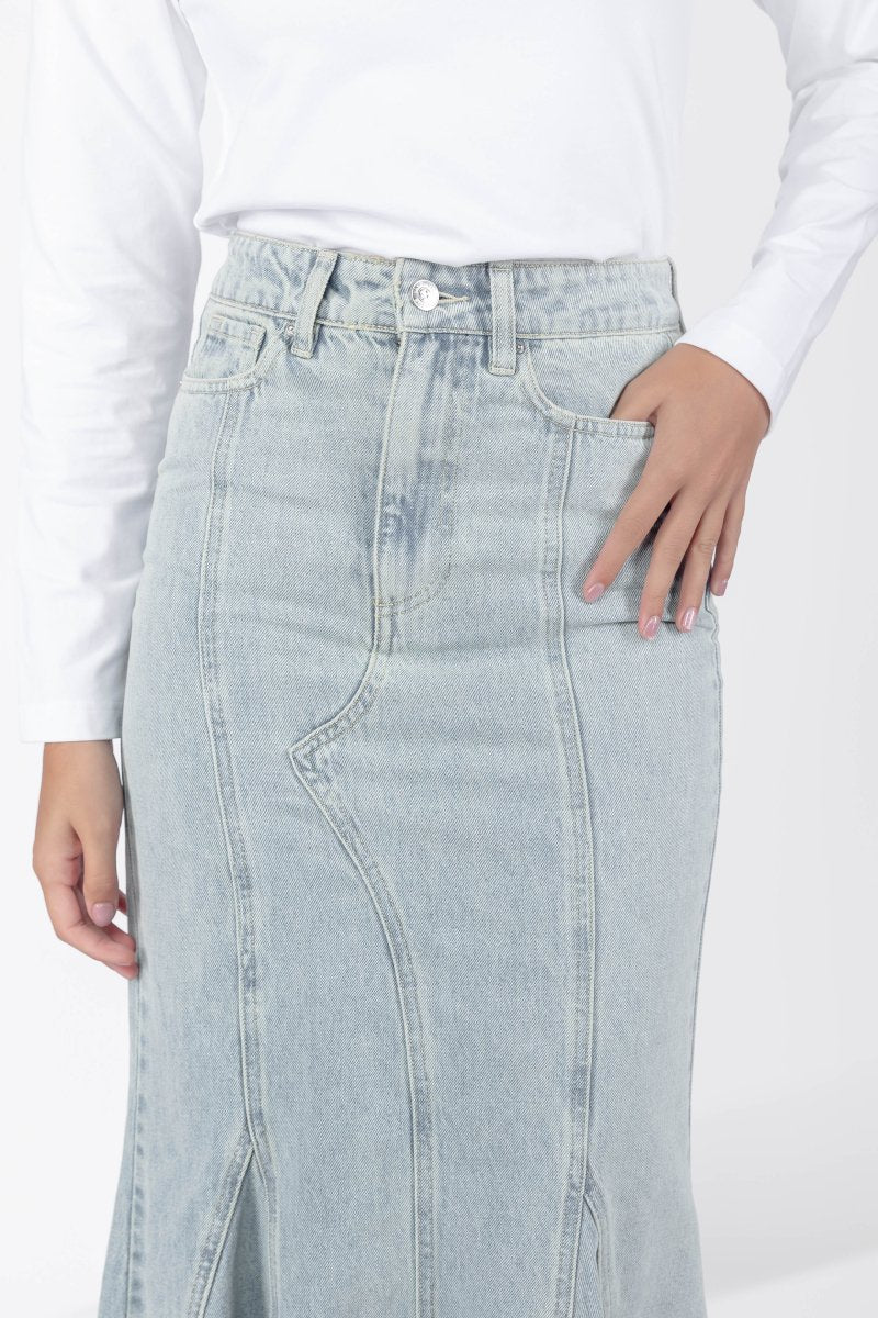 Arden Skirt (Blue) - Image 7
