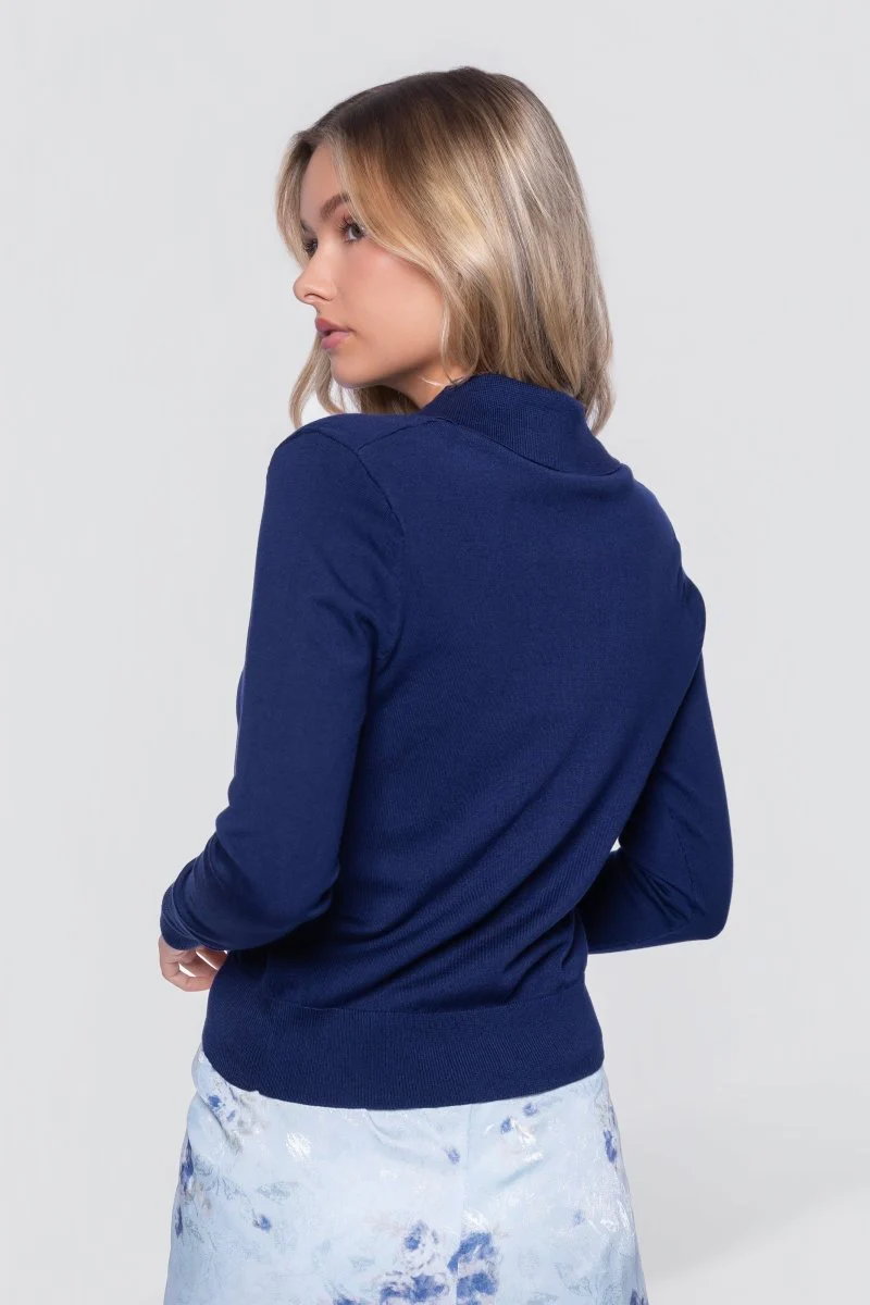Aria Top (Dark Blue) - Image 4