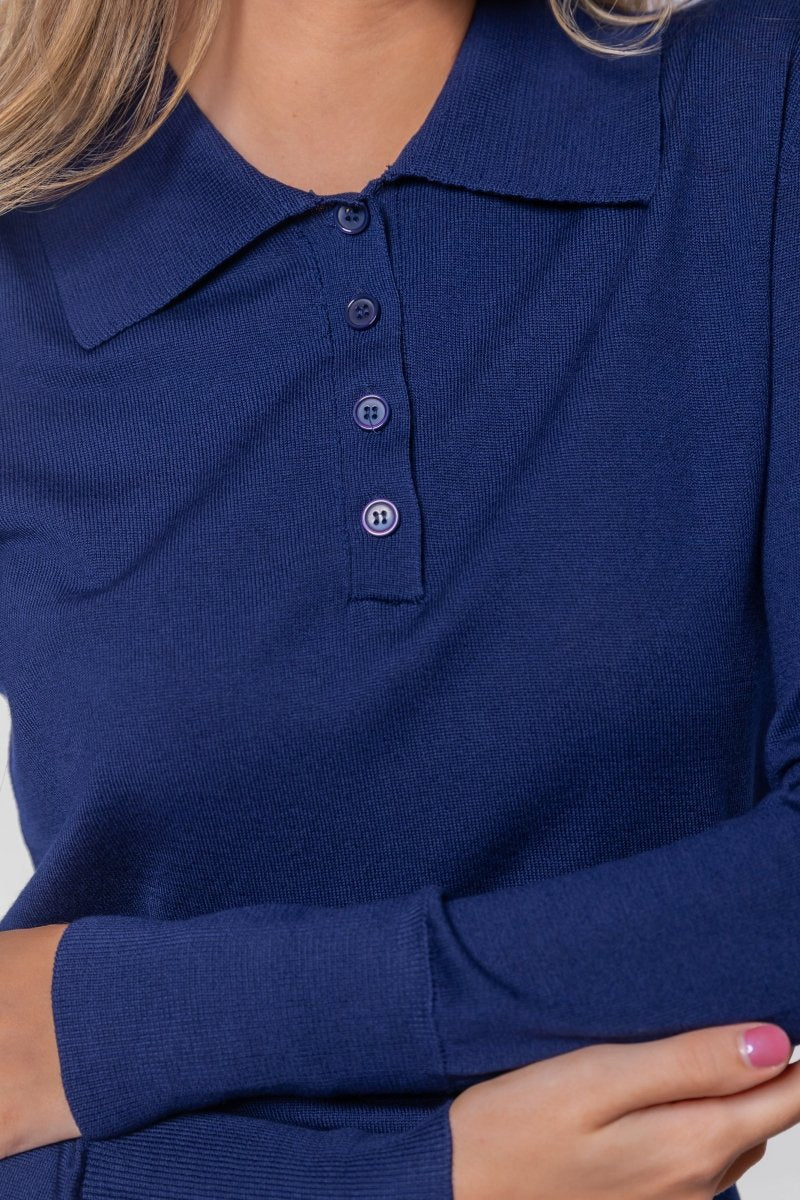 Aria Top (Dark Blue) - Image 7