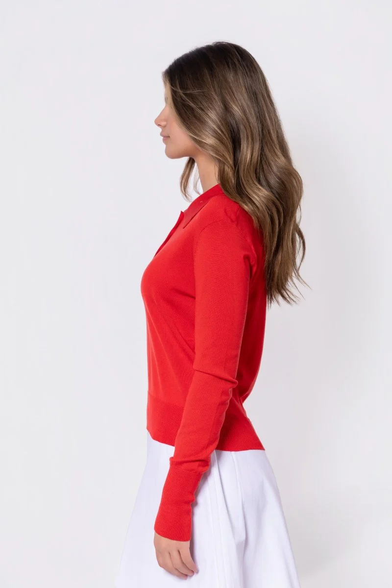 Aria Top (Red Pink) - Image 5