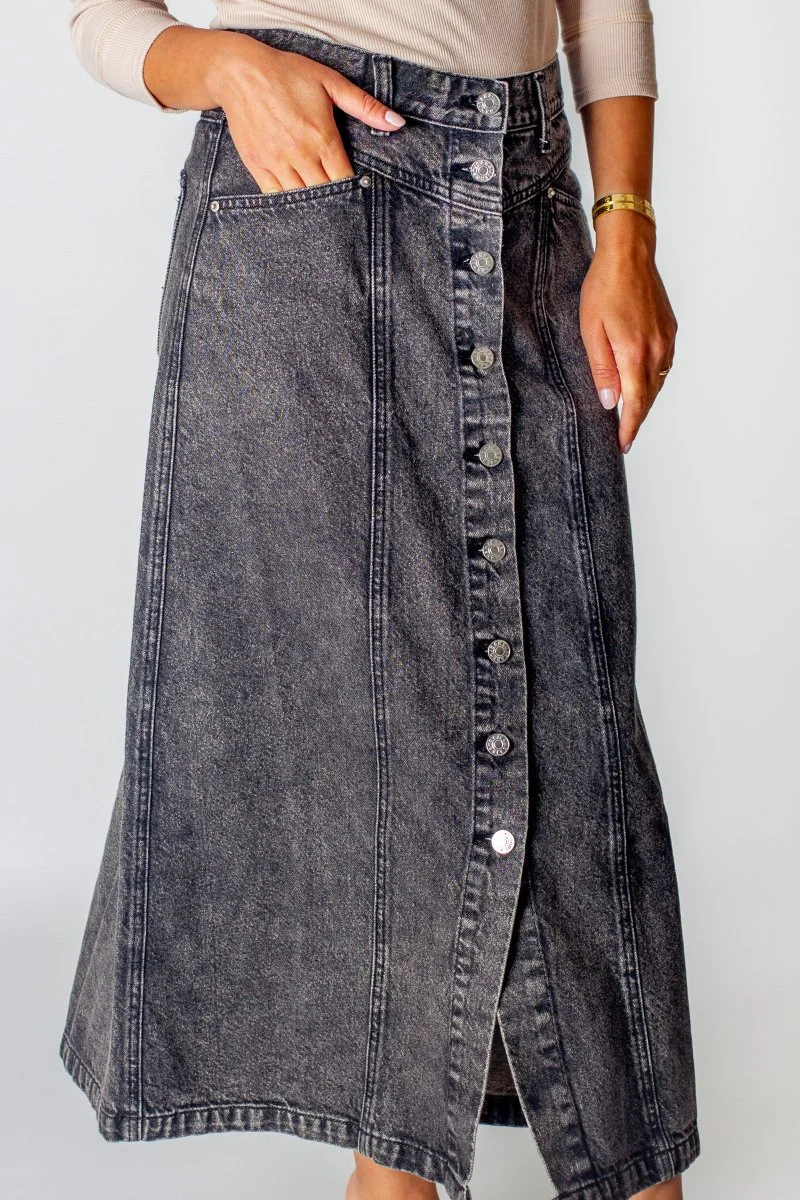 Ariella Skirt (Black) - Image 3