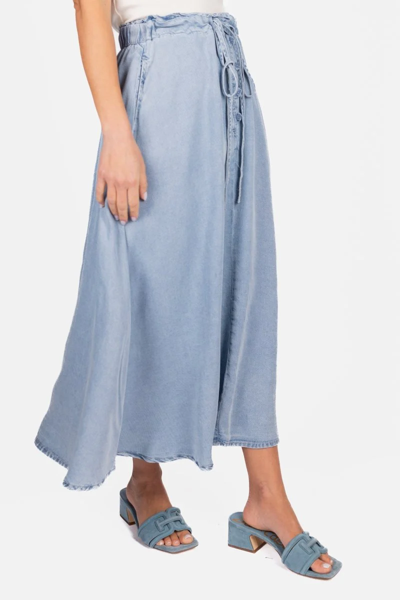Ariya Skirt (Chambray) - Image 2