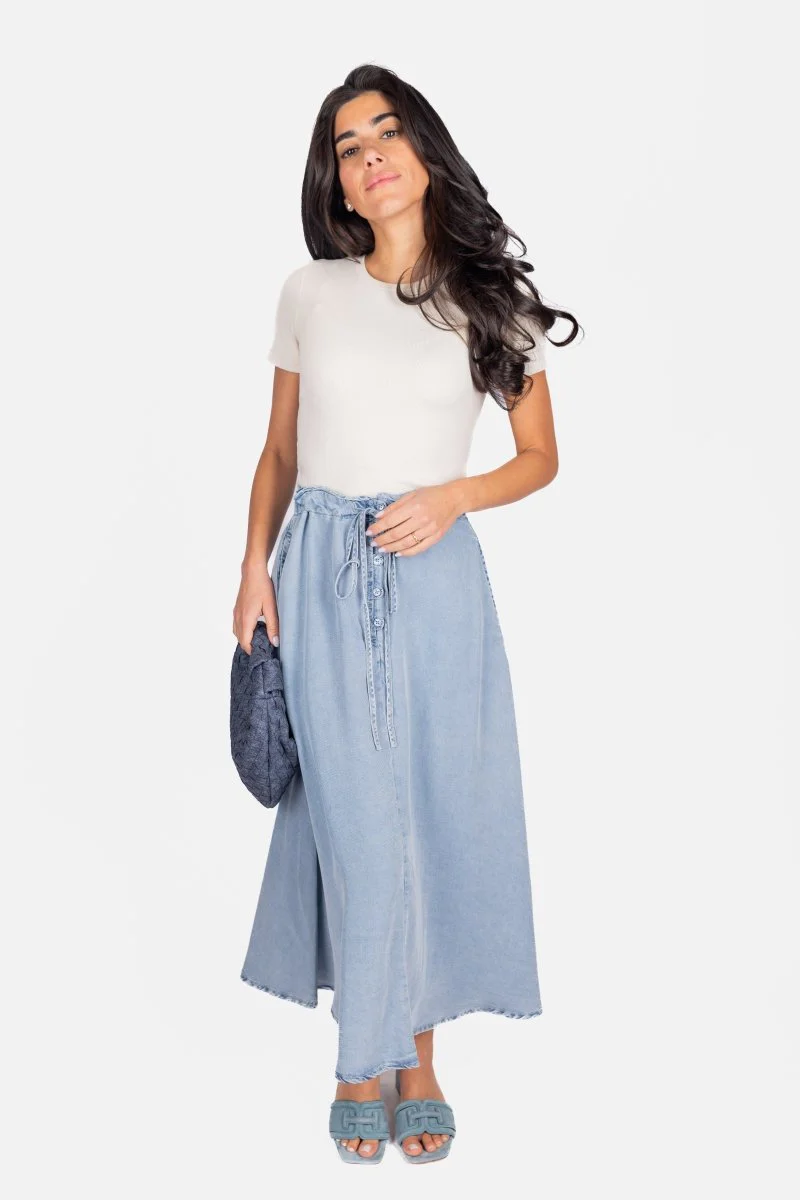 Ariya Skirt (Chambray) - Image 7
