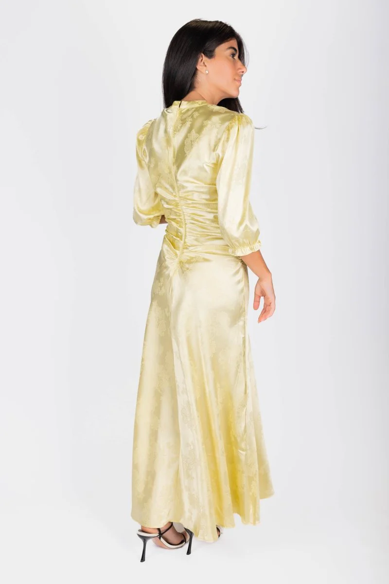 Audrey Dress (Butter Yellow) - Image 5
