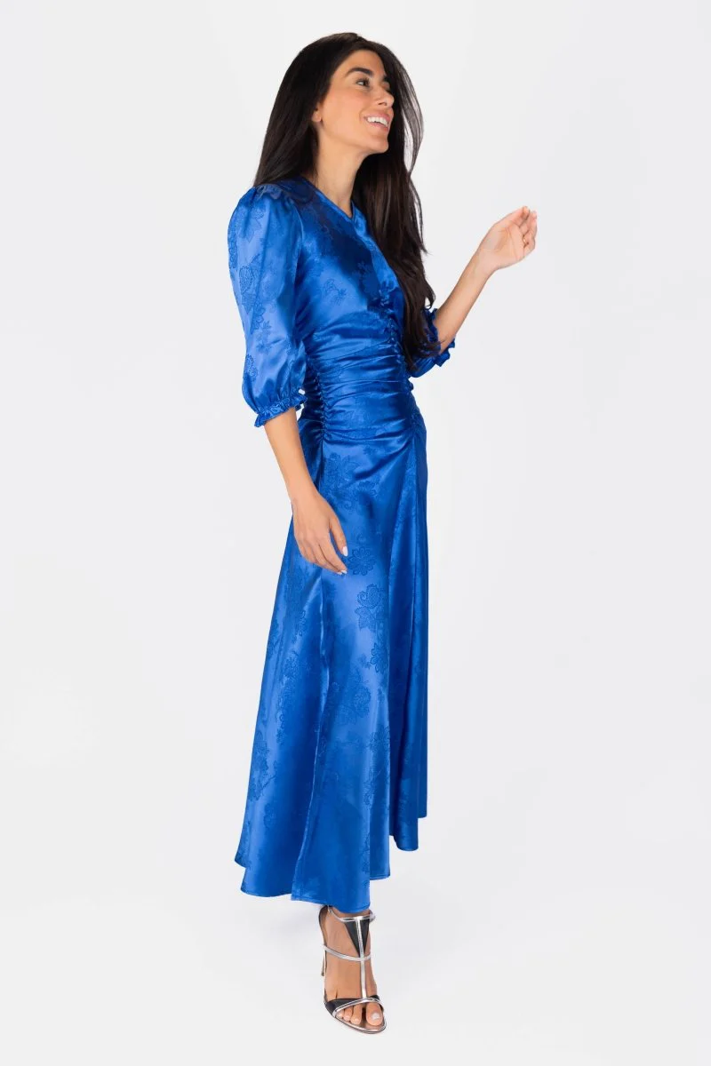 Audrey Dress Short Sleeve (Royal Blue) - Image 3