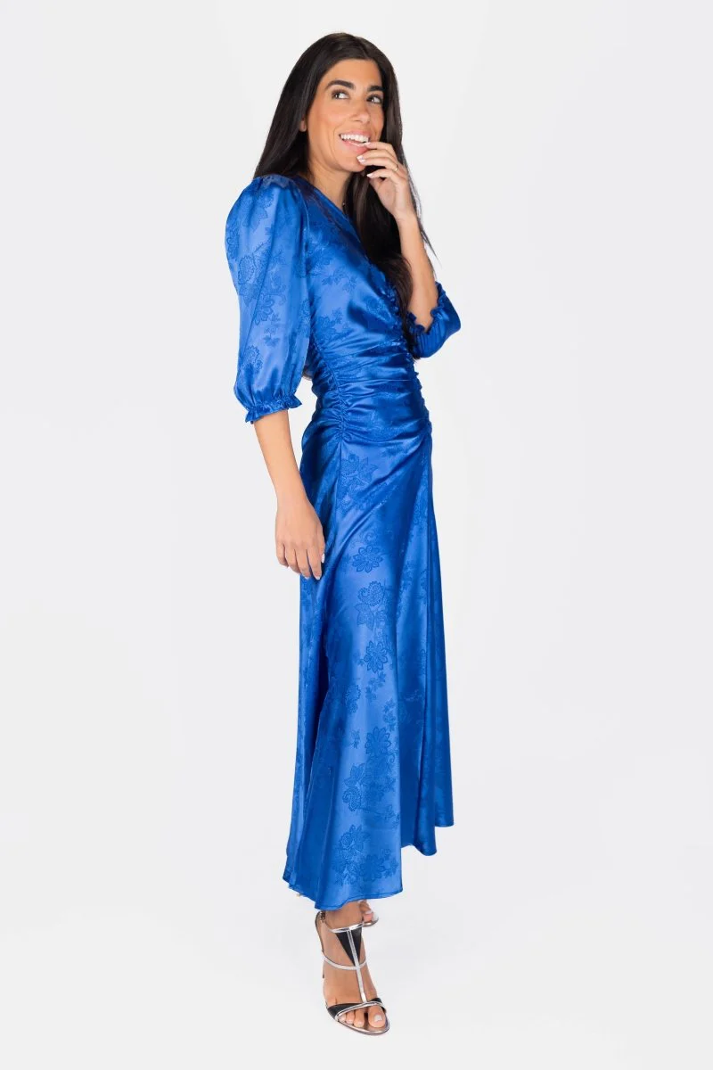 Audrey Dress Short Sleeve (Royal Blue) - Image 4
