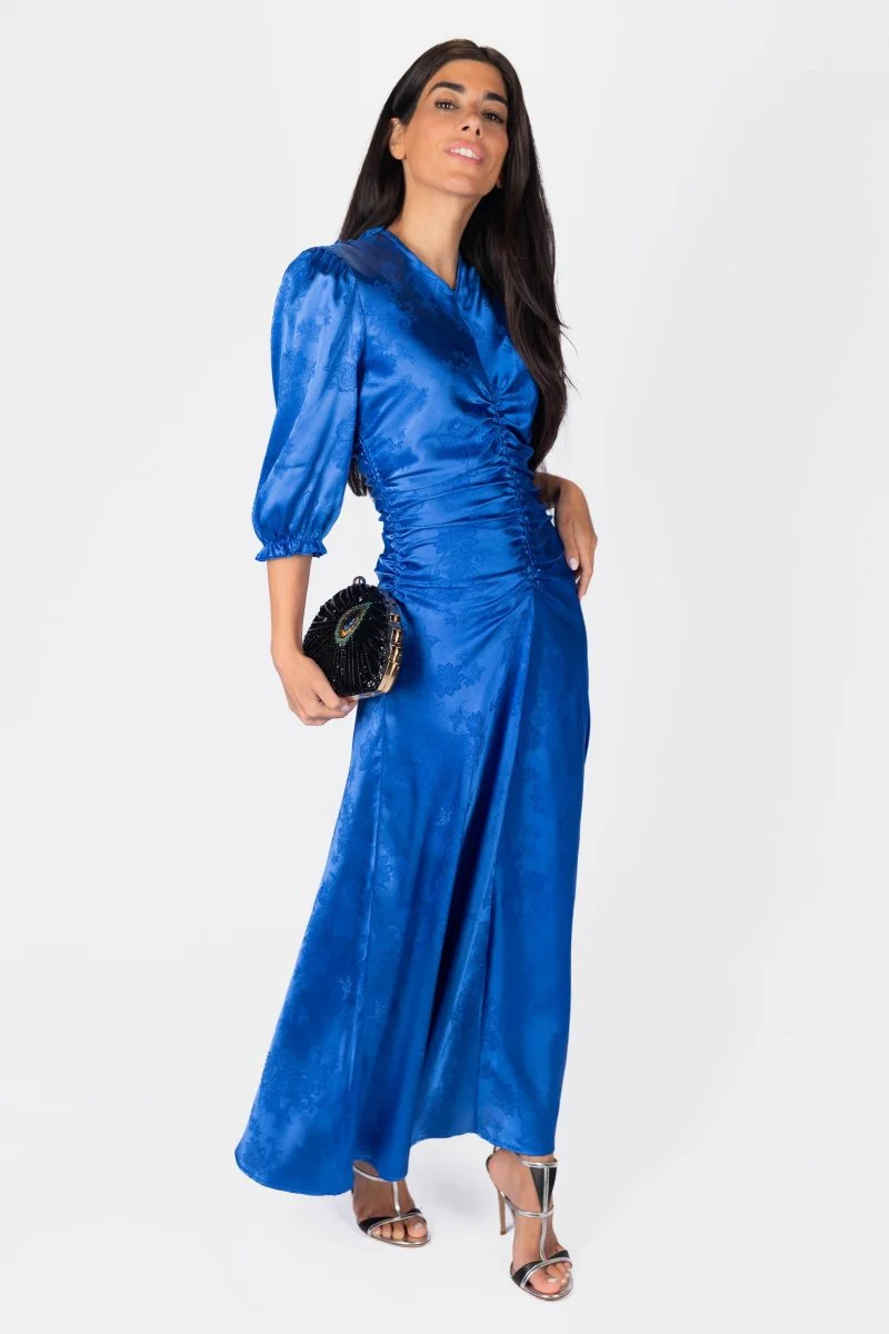 Audrey Dress Short Sleeve (Royal Blue) - Image 5