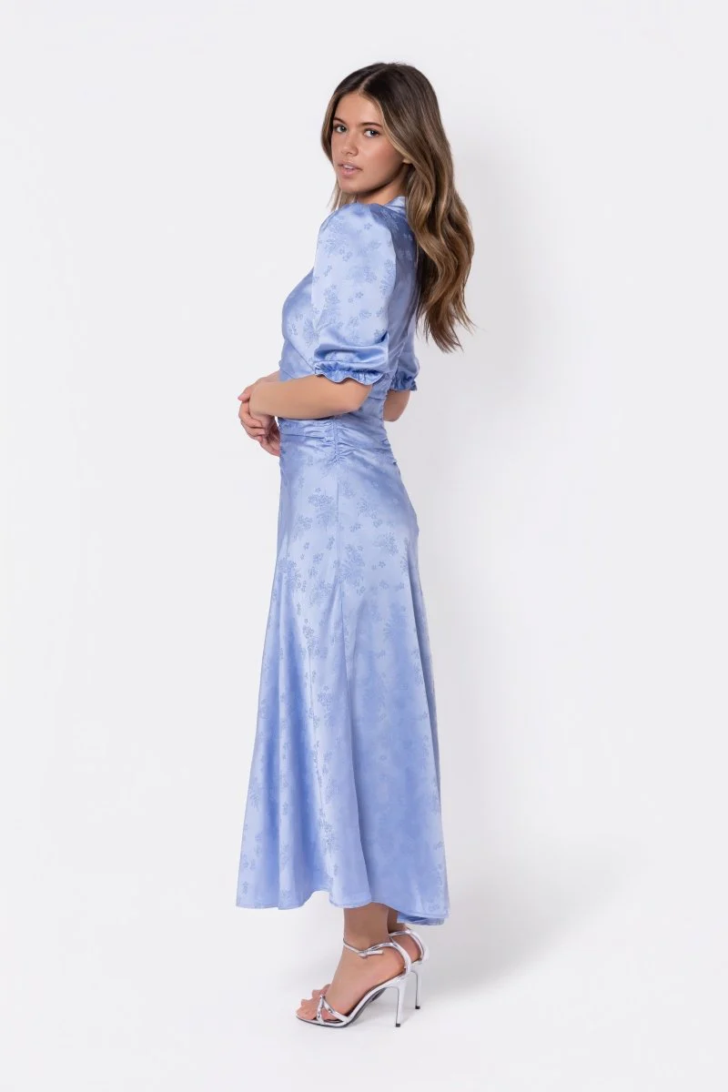 Audrey Dress Short Sleeve (Sky Blue) - Image 2