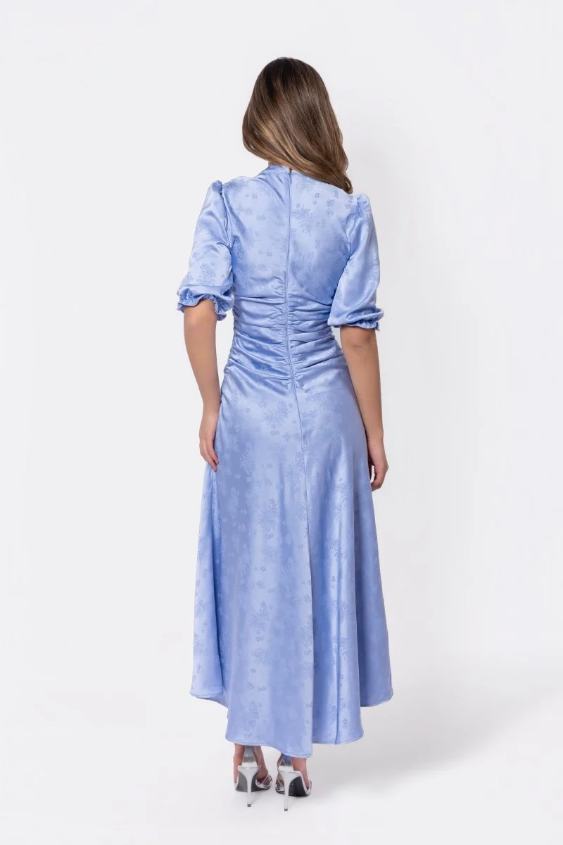 Audrey Dress Short Sleeve (Sky Blue) - Image 4