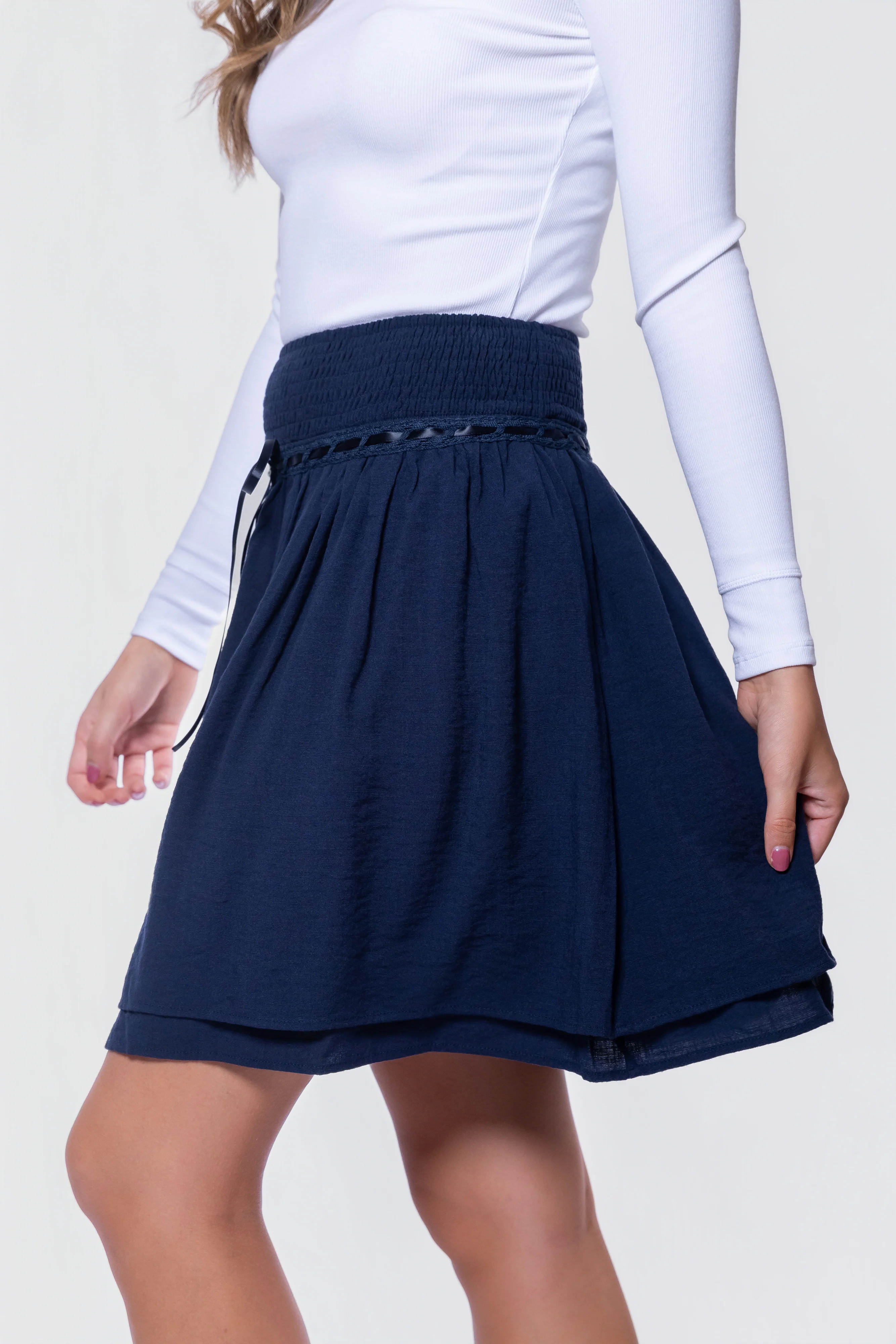 Avery Skirt 20" (Navy) - Image 3