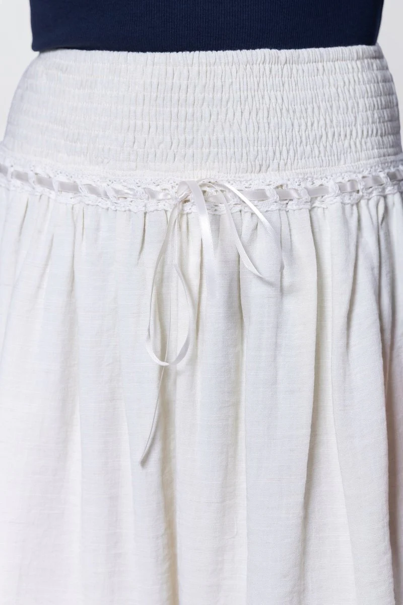 Avery Skirt 20" (Off White) - Image 5