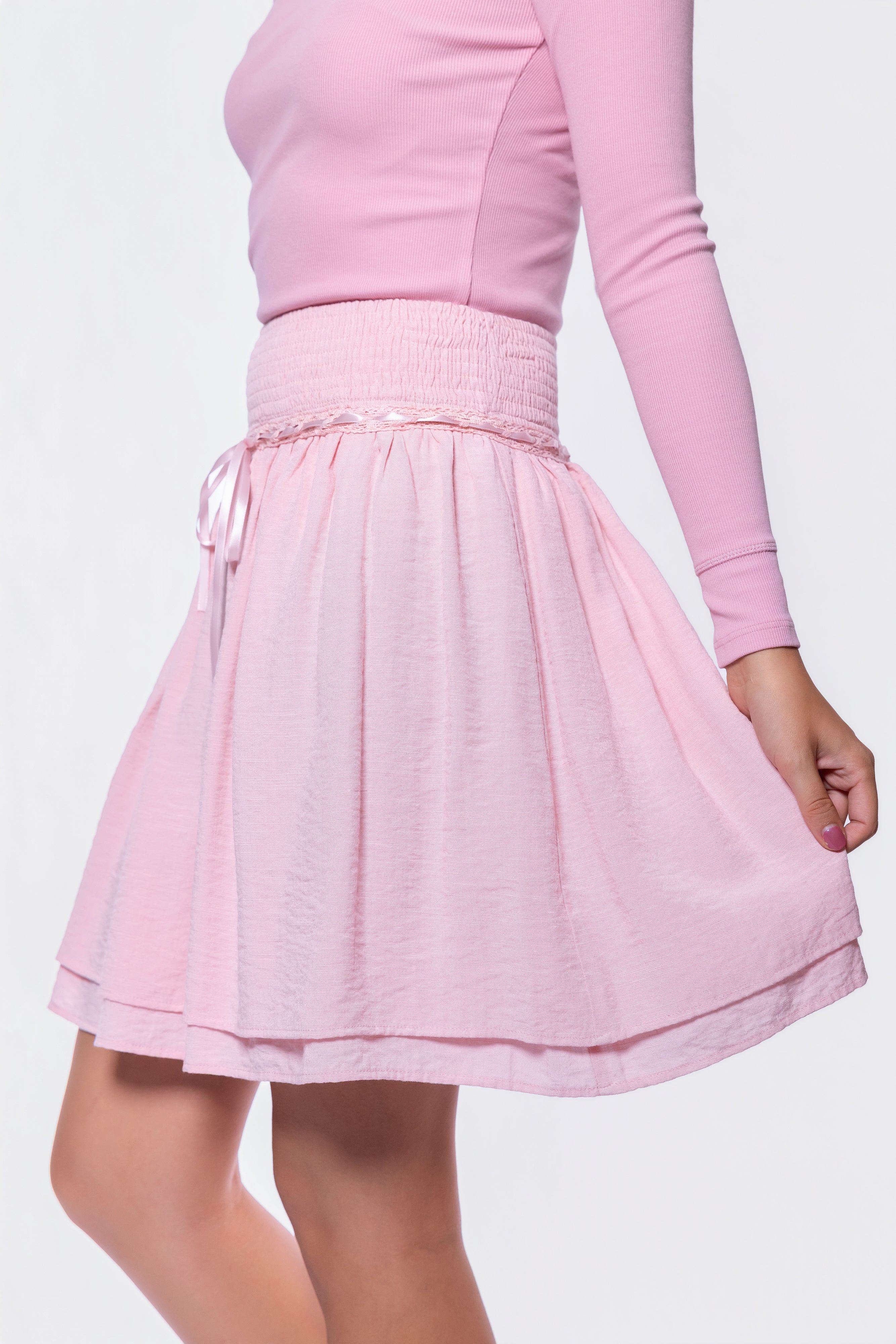 Avery Skirt 20" (Pink) - Image 3