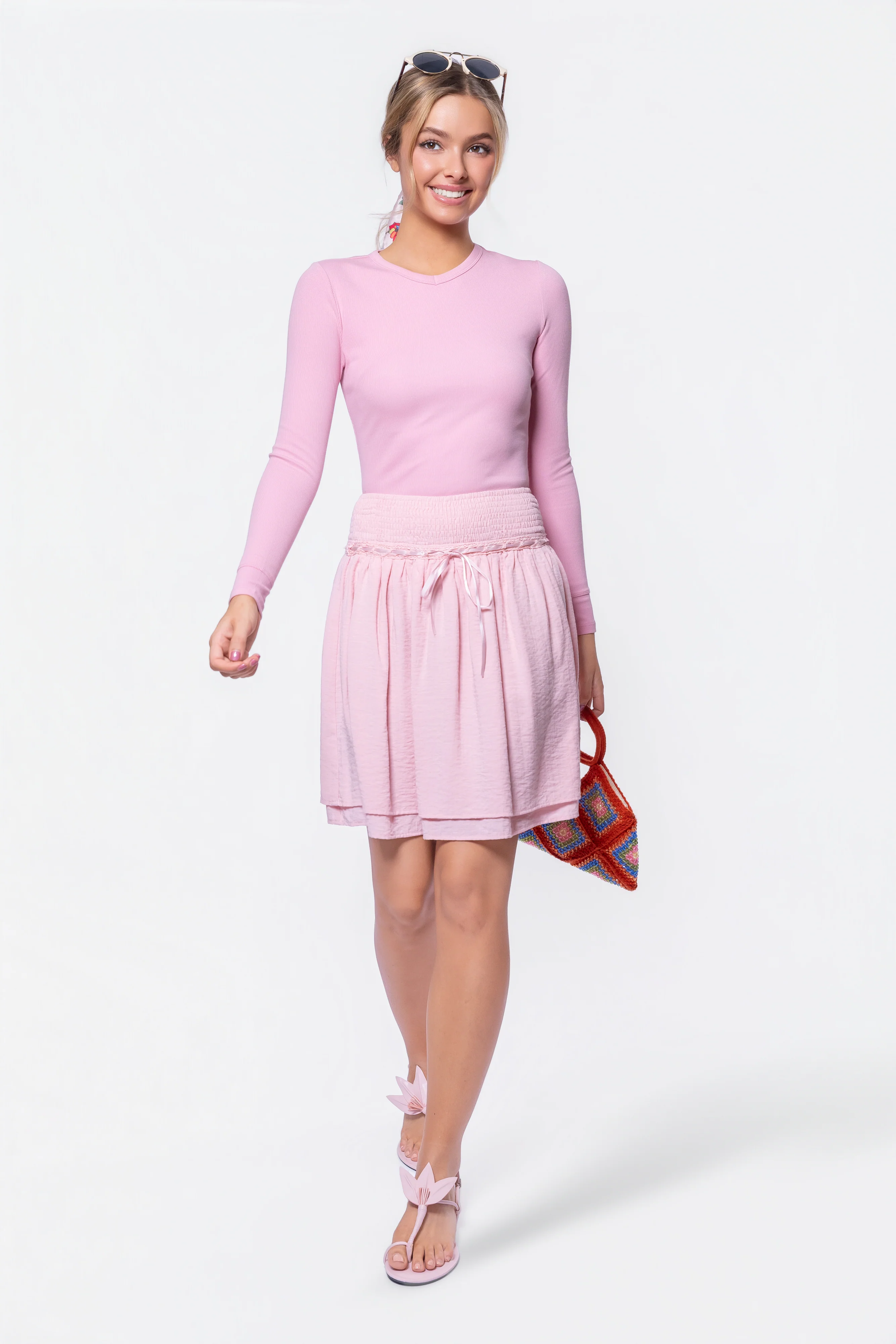 Avery Skirt 20" (Pink) - Image 7