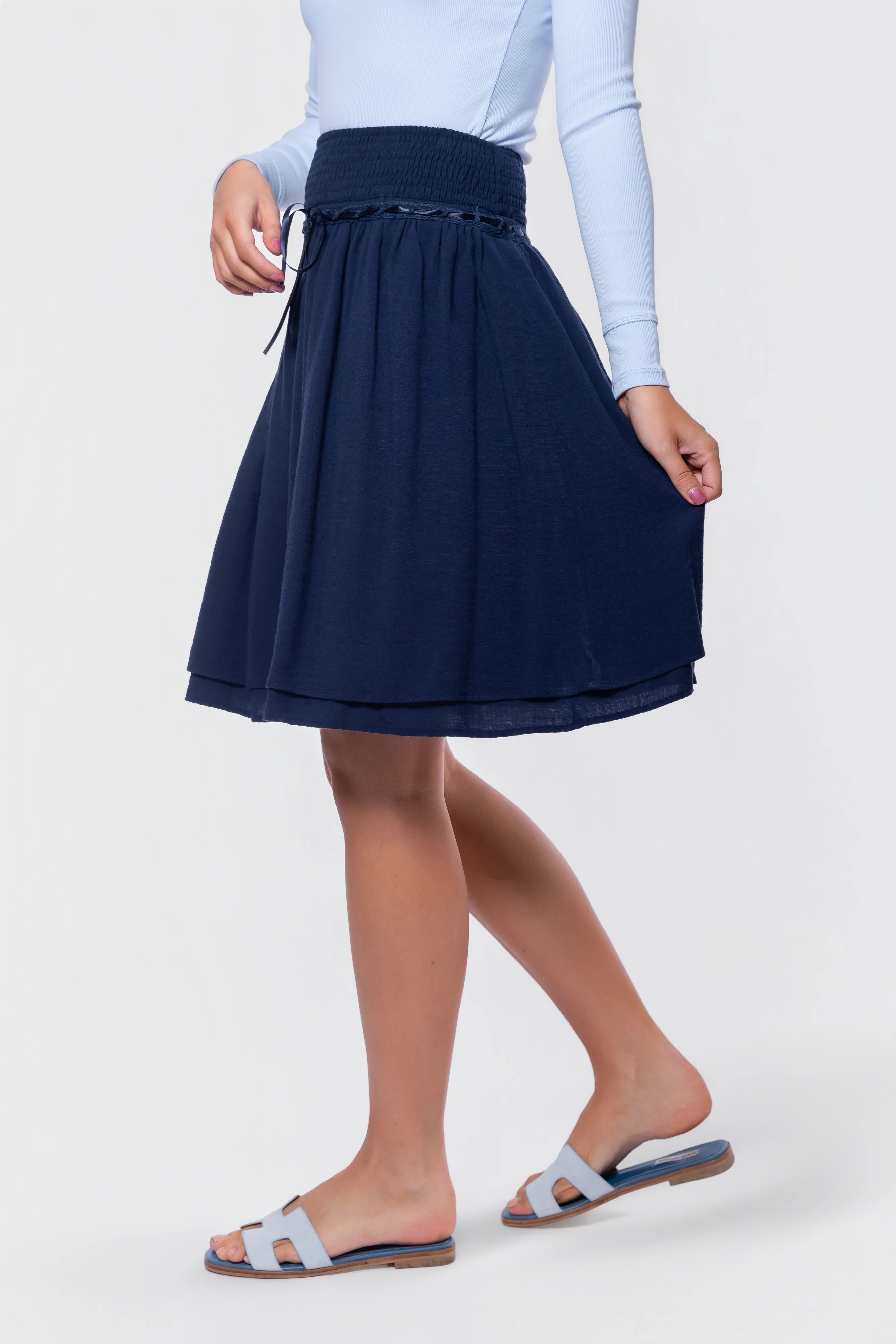 Avery Skirt 23" (Navy) - Image 3
