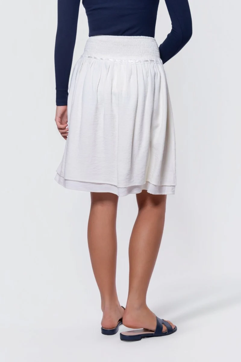 Avery Skirt 23" (Off White) - Image 4