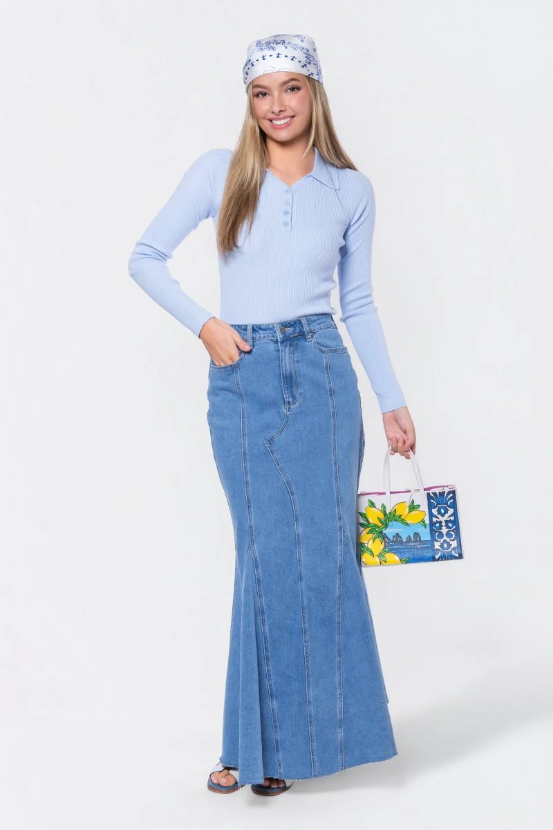 Bailey Top (Light Blue) - Image 3