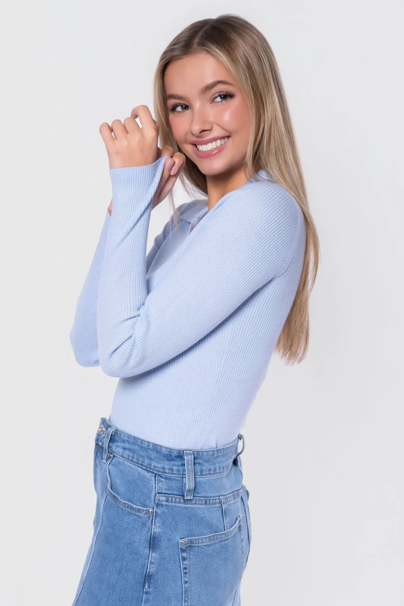 Bailey Top (Light Blue) - Image 5